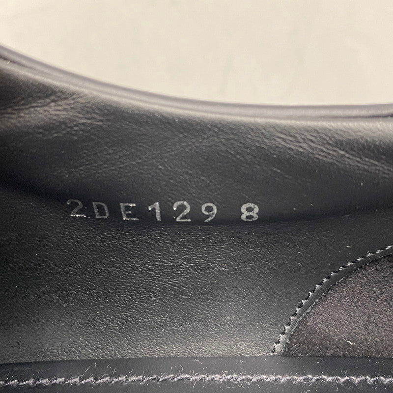 【中古品】【メンズ】 PRADA プラダ 2DE129 モノリス ブラッシュドレザー ローファー シューズ 靴 183-260426-as-03-izu サイズ：8 カラー：ブラック 万代Net店