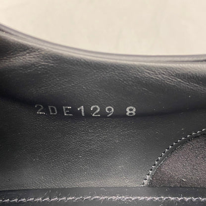 【中古品】【メンズ】 PRADA プラダ 2DE129 モノリス ブラッシュドレザー ローファー シューズ 靴 183-260426-as-03-izu サイズ：8 カラー：ブラック 万代Net店