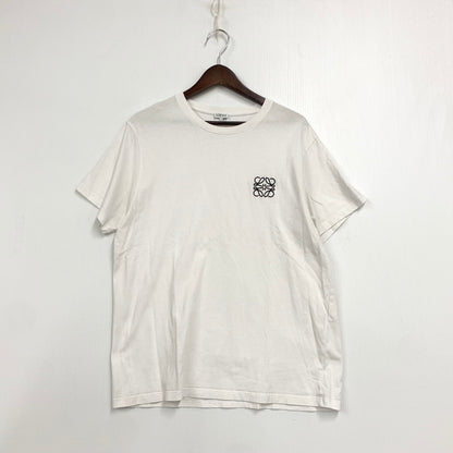 【中古品】【メンズ】 LOEWE ロエベ H526341XAI アナグラム S/S TEE ショートスリーブ Ｔシャツ トップス 半袖 141-260427-ya-04-izu サイズ：L カラー：ホワイト 万代Net店