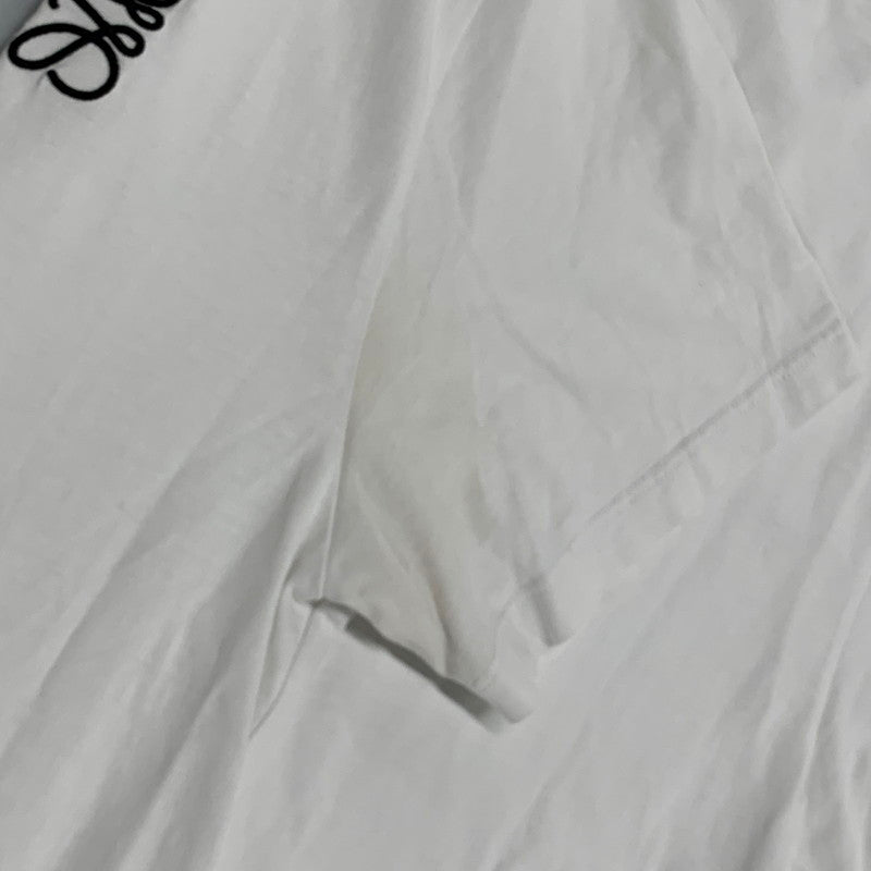 【中古品】【メンズ】 LOEWE ロエベ H526341XAI アナグラム S/S TEE ショートスリーブ Ｔシャツ トップス 半袖 141-260427-ya-04-izu サイズ：L カラー：ホワイト 万代Net店