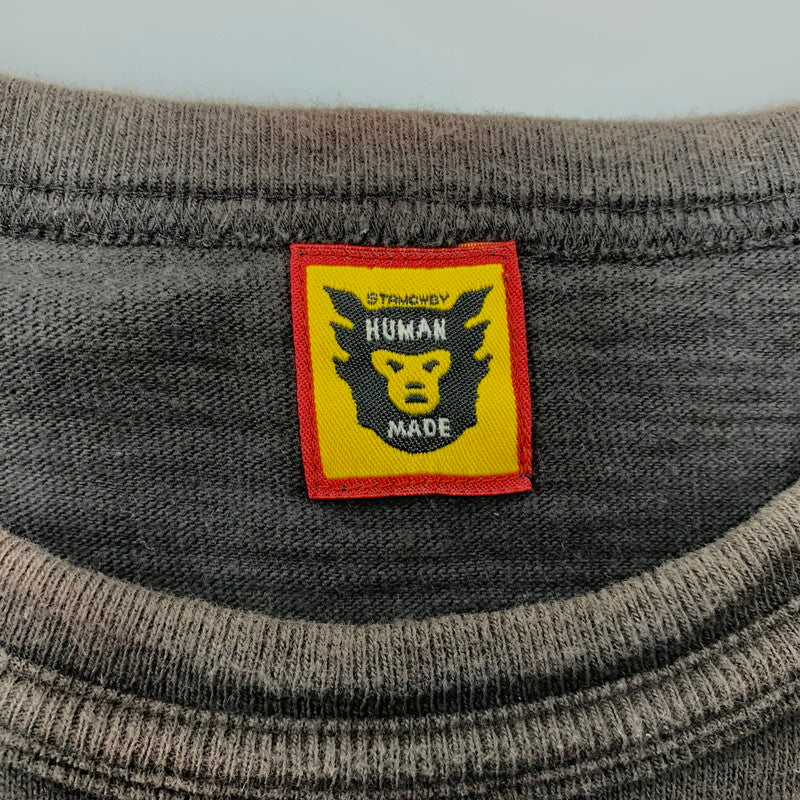 【中古品】【メンズ】 HUMAN MADE ヒューマンメード SS TEE ショートスリーブ Tシャツ トップス 142-260516-kh-16-izu サイズ：2XL カラー：ブラック 万代Net店