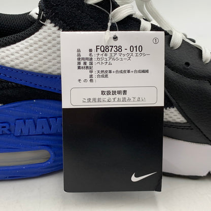 【中古美品】【メンズ】 NIKE ナイキ FQ8738-010 AIR MAX EXCEE エア マックス エクシー スニーカー シューズ 靴 160-260429-cs-16-izu サイズ：27.5cm カラー：BLACK/GAME ROYAL-WHITE 万代Net店