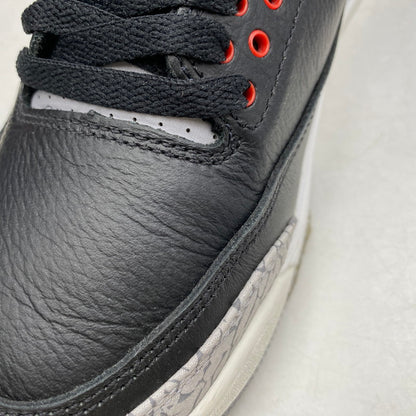【中古品】【メンズ】 NIKE ナイキ AIR JORDAN 3 RETRO DN3707-010 エア ジョーダン 3 レトロ スニーカー シューズ 靴 160-260426-as-05-izu サイズ：27cm カラー：BLACK/FIRE RED-CEMENT GREY 万代Net店