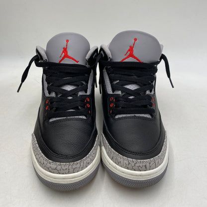 【中古品】【メンズ】 NIKE ナイキ AIR JORDAN 3 RETRO DN3707-010 エア ジョーダン 3 レトロ スニーカー シューズ 靴 160-260426-as-05-izu サイズ：27cm カラー：BLACK/FIRE RED-CEMENT GREY 万代Net店