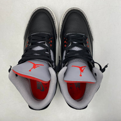 【中古品】【メンズ】 NIKE ナイキ AIR JORDAN 3 RETRO DN3707-010 エア ジョーダン 3 レトロ スニーカー シューズ 靴 160-260426-as-05-izu サイズ：27cm カラー：BLACK/FIRE RED-CEMENT GREY 万代Net店
