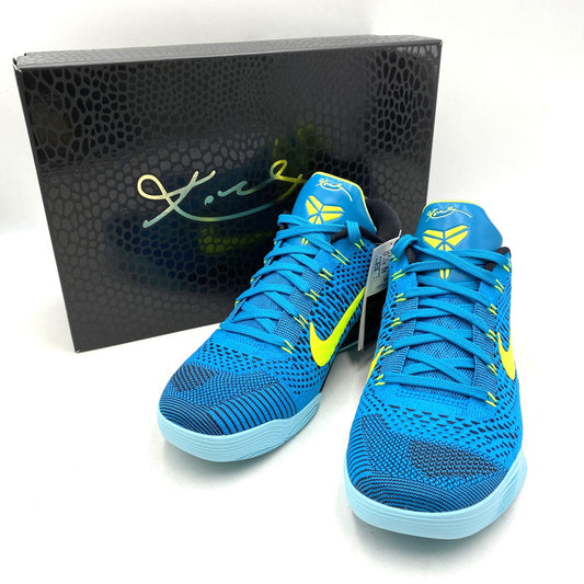 【中古美品】【メンズ】 NIKE ナイキ KOBE 9 ELITE LOW PROTRO IO3673-400 コービー 9 エリート ロー プロトロ スニーカー シューズ 靴 160-260426-as-08-izu サイズ：27cm カラー：NEO TURQUOISE/VOLT 万代Net店