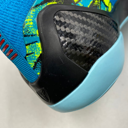 【中古美品】【メンズ】 NIKE ナイキ KOBE 9 ELITE LOW PROTRO IO3673-400 コービー 9 エリート ロー プロトロ スニーカー シューズ 靴 160-260426-as-08-izu サイズ：27cm カラー：NEO TURQUOISE/VOLT 万代Net店