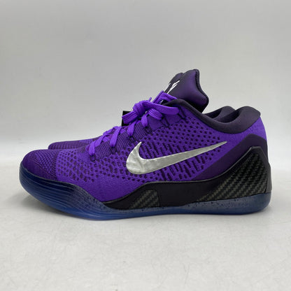 【中古美品】【メンズ】 NIKE ナイキ KOBE 9 ELITE LOW PROTRO IM0465-500 コービー 9 エリート ロー プロトロ スニーカー シューズ 靴 160-260426-as-04-izu サイズ：27cm カラー：HYPER GRAPE/WHITE-CAVE PURPLE 万代Net店