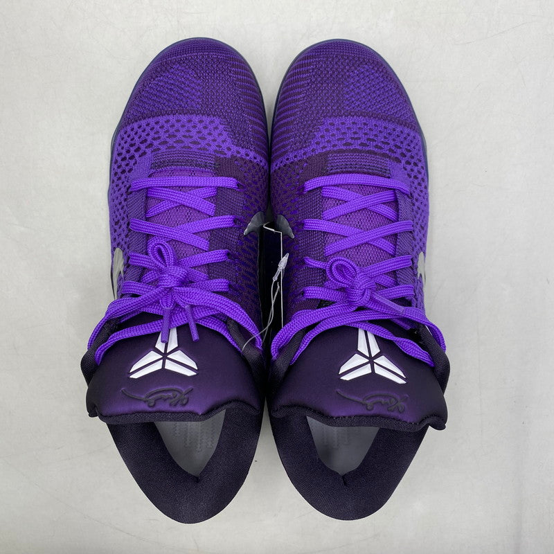 【中古美品】【メンズ】 NIKE ナイキ KOBE 9 ELITE LOW PROTRO IM0465-500 コービー 9 エリート ロー プロトロ スニーカー シューズ 靴 160-260426-as-04-izu サイズ：27cm カラー：HYPER GRAPE/WHITE-CAVE PURPLE 万代Net店