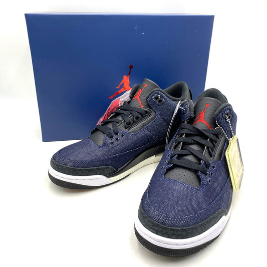 【中古美品】【メンズ】 NIKE ナイキ × LEVI'S リーバイス AIR JORDAN 3 RTR LSC INDIGO SP IH7959-400 エア ジョーダン 3 RTR LSC インディゴ SP スニーカー 靴 160-260426-as-06-izu サイズ：27cm カラー：DENIM/BLACK-SAIL 万代Net店