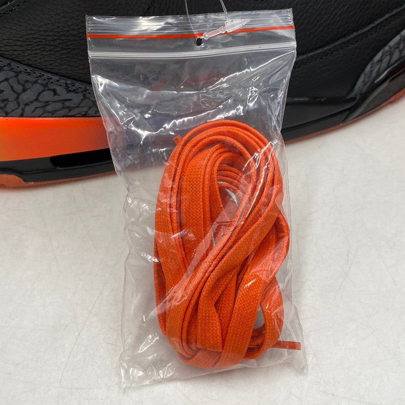 【中古美品】【メンズ】 NIKE ナイキ × J BALVIN Jバルヴィン AIR JORDAN 3 RETRO SP FN0344-001 エア ジョーダン 3 レトロ SP スニーカー 靴 160-260426-as-07-izu サイズ：27cm カラー：BLACK/SOLAR FLARE 万代Net店