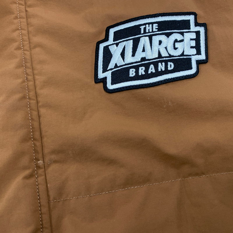 【中古品】【メンズ】 XLARGE エクストララージ 101233021006 NYLON PUFFER JACKET ナイロン パファー ジャケット アウター 142-260426-kh-02-izu サイズ：XL カラー：ブラウン 万代Net店