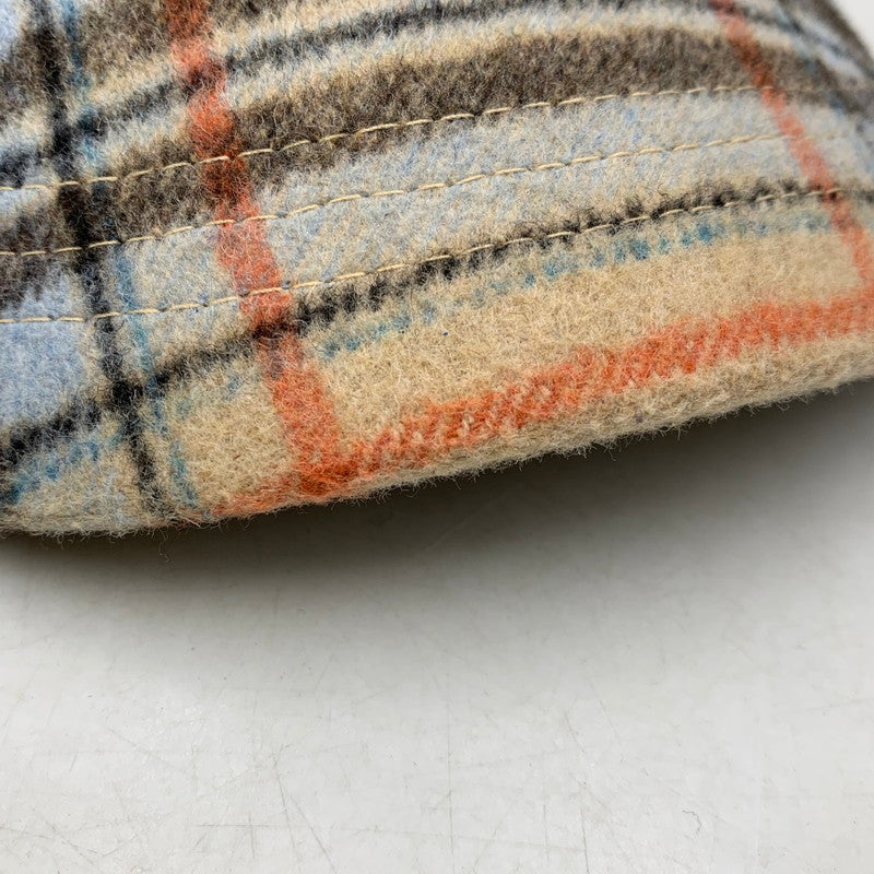 【中古品】【メンズ/レディース】 STUSSY ステューシー 131917 BIG LOGO PLAID LOW PRO CAP ビッグ ロゴ プレイド ロー プロ キャップ 帽子 185-260429-cs-12-izu サイズ：F カラー：マルチ 万代Net店