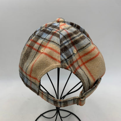 【中古品】【メンズ/レディース】 STUSSY ステューシー 131917 BIG LOGO PLAID LOW PRO CAP ビッグ ロゴ プレイド ロー プロ キャップ 帽子 185-260429-cs-12-izu サイズ：F カラー：マルチ 万代Net店