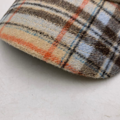 【中古品】【メンズ/レディース】 STUSSY ステューシー 131917 BIG LOGO PLAID LOW PRO CAP ビッグ ロゴ プレイド ロー プロ キャップ 帽子 185-260429-cs-12-izu サイズ：F カラー：マルチ 万代Net店