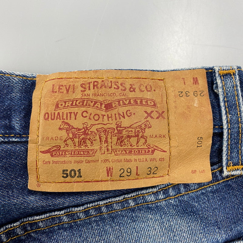 【現状渡し品】【メンズ】 Levi's リーバイス 501 刻印553 00’S DENIM PANTS デニム パンツ ボトムス ズボン 157-260428-cs-20-izu サイズ：W29 L32 カラー：インディゴ 万代Net店