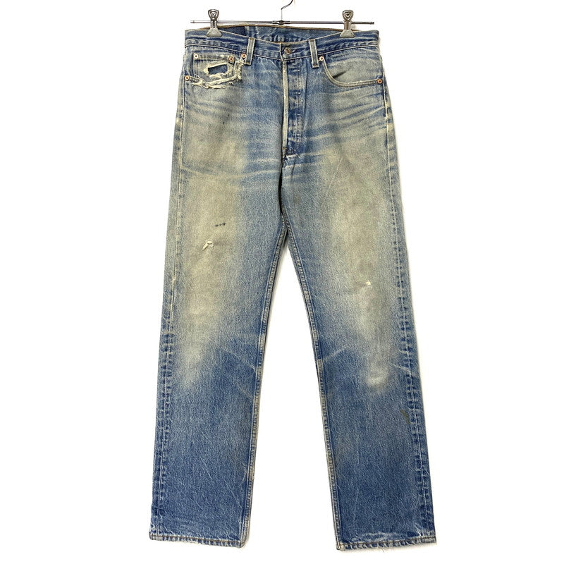 【現状渡し品】【メンズ】 LEVI'S リーバイス 501-0000 刻印552 93年製 USA製 90’S 501XX DENIM PANTS デニム パンツ ズボン ボトムス 157-260427-ya-15-izu サイズ：35×36 カラー：インディゴ 万代Net店