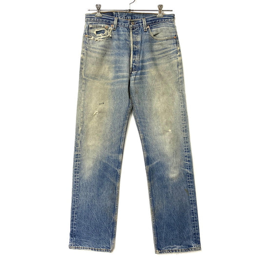 【現状渡し品】【メンズ】 LEVI'S リーバイス 501-0000 刻印552 93年製 USA製 90’S 501XX DENIM PANTS デニム パンツ ズボン ボトムス 157-260427-ya-15-izu サイズ：35×36 カラー：インディゴ 万代Net店