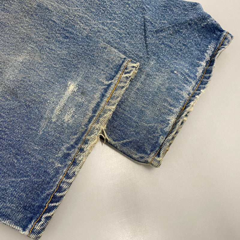 【現状渡し品】【メンズ】 LEVI'S リーバイス 501-0000 刻印552 93年製 USA製 90’S 501XX DENIM PANTS デニム パンツ ズボン ボトムス 157-260427-ya-15-izu サイズ：35×36 カラー：インディゴ 万代Net店