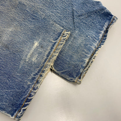 【現状渡し品】【メンズ】 LEVI'S リーバイス 501-0000 刻印552 93年製 USA製 90’S 501XX DENIM PANTS デニム パンツ ズボン ボトムス 157-260427-ya-15-izu サイズ：35×36 カラー：インディゴ 万代Net店