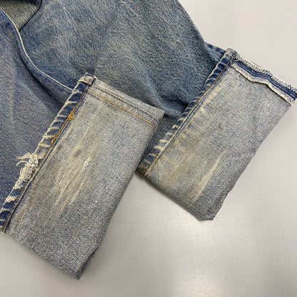 【現状渡し品】【メンズ】 LEVI'S リーバイス 501-0000 刻印552 93年製 USA製 90’S 501XX DENIM PANTS デニム パンツ ズボン ボトムス 157-260427-ya-15-izu サイズ：35×36 カラー：インディゴ 万代Net店