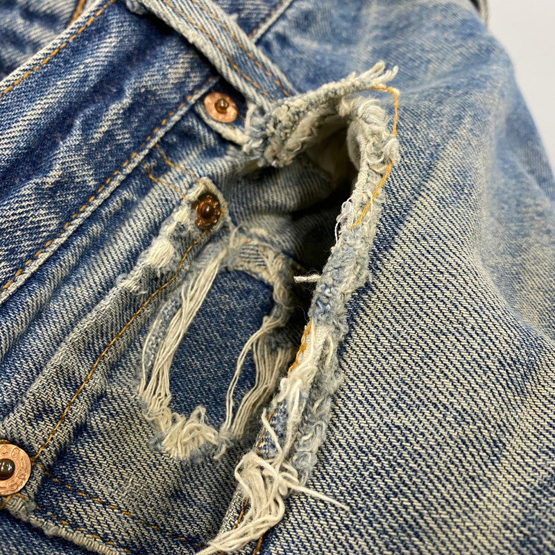【現状渡し品】【メンズ】 LEVI'S リーバイス 501-0000 刻印552 93年製 USA製 90’S 501XX DENIM PANTS デニム パンツ ズボン ボトムス 157-260427-ya-15-izu サイズ：35×36 カラー：インディゴ 万代Net店