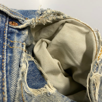 【現状渡し品】【メンズ】 LEVI'S リーバイス 501-0000 刻印552 93年製 USA製 90’S 501XX DENIM PANTS デニム パンツ ズボン ボトムス 157-260427-ya-15-izu サイズ：35×36 カラー：インディゴ 万代Net店