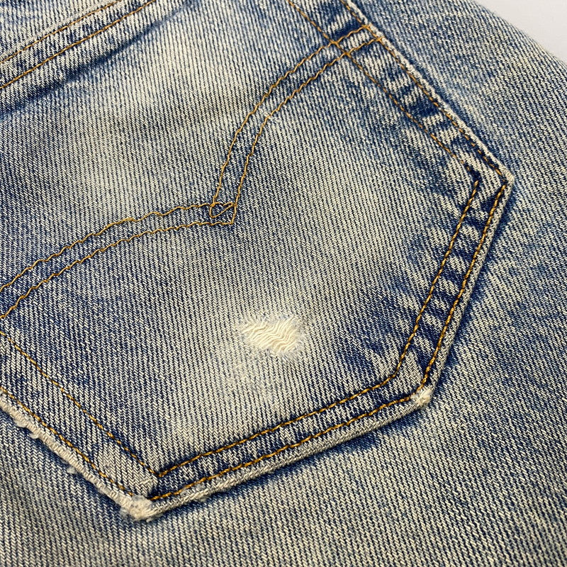 【現状渡し品】【メンズ】 LEVI'S リーバイス 501-0000 刻印552 93年製 USA製 90’S 501XX DENIM PANTS デニム パンツ ズボン ボトムス 157-260427-ya-15-izu サイズ：35×36 カラー：インディゴ 万代Net店