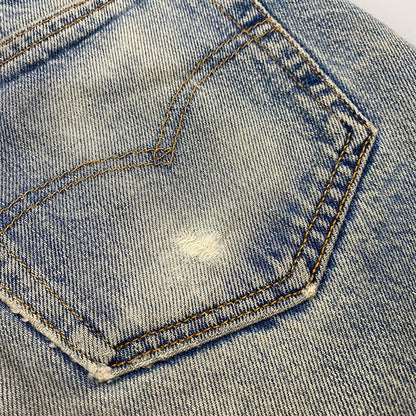 【現状渡し品】【メンズ】 LEVI'S リーバイス 501-0000 刻印552 93年製 USA製 90’S 501XX DENIM PANTS デニム パンツ ズボン ボトムス 157-260427-ya-15-izu サイズ：35×36 カラー：インディゴ 万代Net店
