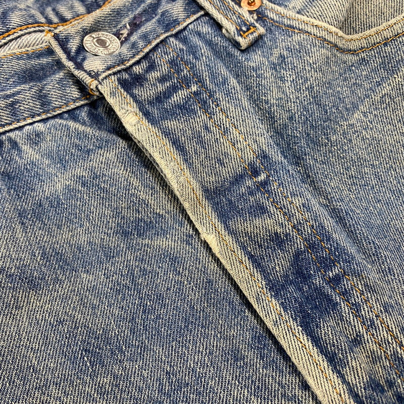 【現状渡し品】【メンズ】 LEVI'S リーバイス 501-0000 刻印552 93年製 USA製 90’S 501XX DENIM PANTS デニム パンツ ズボン ボトムス 157-260427-ya-15-izu サイズ：35×36 カラー：インディゴ 万代Net店