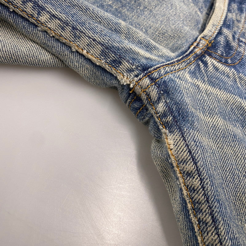 【現状渡し品】【メンズ】 LEVI'S リーバイス 501-0000 刻印552 93年製 USA製 90’S 501XX DENIM PANTS デニム パンツ ズボン ボトムス 157-260427-ya-15-izu サイズ：35×36 カラー：インディゴ 万代Net店