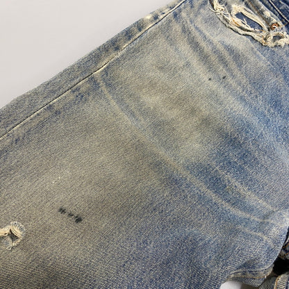 【現状渡し品】【メンズ】 LEVI'S リーバイス 501-0000 刻印552 93年製 USA製 90’S 501XX DENIM PANTS デニム パンツ ズボン ボトムス 157-260427-ya-15-izu サイズ：35×36 カラー：インディゴ 万代Net店