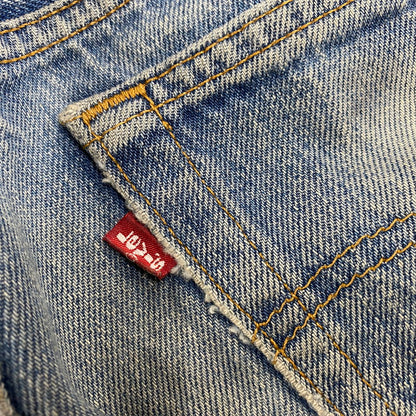 【現状渡し品】【メンズ】 LEVI'S リーバイス 501-0000 刻印552 93年製 USA製 90’S 501XX DENIM PANTS デニム パンツ ズボン ボトムス 157-260427-ya-15-izu サイズ：35×36 カラー：インディゴ 万代Net店