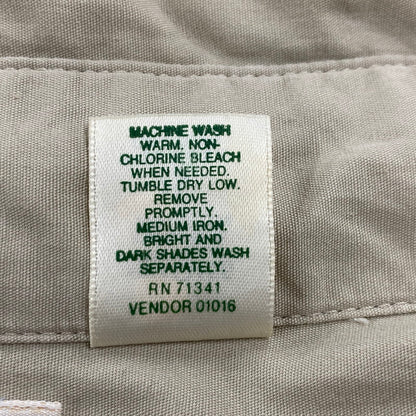 【中古品】【メンズ】 L.L.Bean エルエルビーン Q455 USA製 80’S SAFARI SHIRT サファリ シャツ トップス 長袖 146-260428-cs-17-izu サイズ：XL カラー：ベージュ 万代Net店