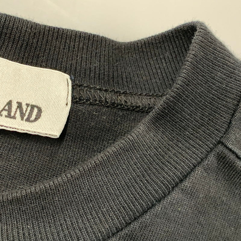 【中古品】【メンズ】 STONE ISLAND ストーンアイランド K2S156100075 国内正規 HEAVY COTTON JERSEY ヘビーコットンジャージー トップス 長袖 141-260427-ya-08-izu サイズ：XS カラー：BLACK 万代Net店
