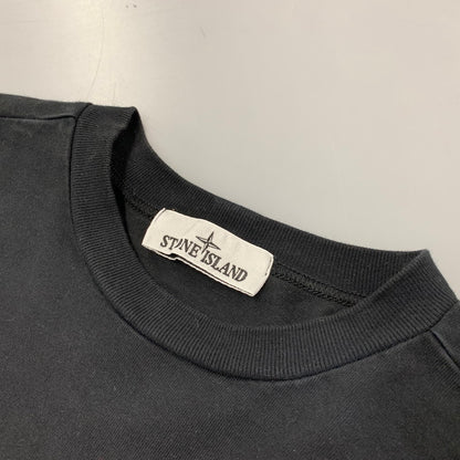 【中古品】【メンズ】 STONE ISLAND ストーンアイランド K2S156100075 国内正規 HEAVY COTTON JERSEY ヘビーコットンジャージー トップス 長袖 141-260427-ya-08-izu サイズ：XS カラー：BLACK 万代Net店