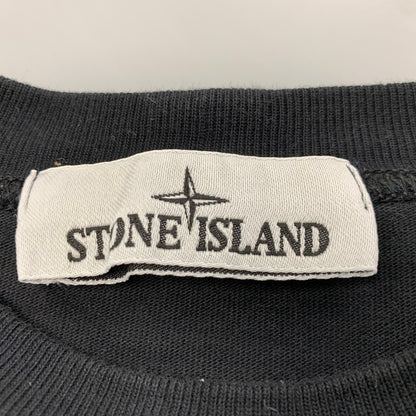 【中古品】【メンズ】 STONE ISLAND ストーンアイランド K2S156100075 国内正規 HEAVY COTTON JERSEY ヘビーコットンジャージー トップス 長袖 141-260427-ya-08-izu サイズ：XS カラー：BLACK 万代Net店