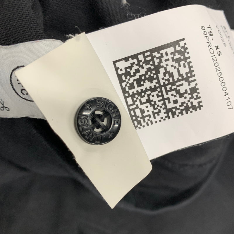 【中古品】【メンズ】 STONE ISLAND ストーンアイランド K2S156100075 国内正規 HEAVY COTTON JERSEY ヘビーコットンジャージー トップス 長袖 141-260427-ya-08-izu サイズ：XS カラー：BLACK 万代Net店