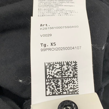 【中古品】【メンズ】 STONE ISLAND ストーンアイランド K2S156100075 国内正規 HEAVY COTTON JERSEY ヘビーコットンジャージー トップス 長袖 141-260427-ya-08-izu サイズ：XS カラー：BLACK 万代Net店