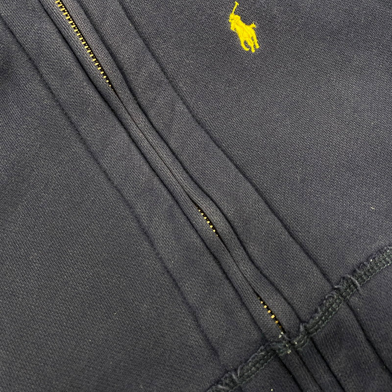 【中古品】【メンズ】 Polo by Ralph Lauren ポロバイラルフローレン MNBLKNIM1C00082 90S BOA LINER ZIP UP HOODED SWEATSHIRT ボア ライナー ジップ アップ フーデッド スウェットシャツ トップス 長袖 146-260428-cs-12-izu サイズ：M カラー：ネイビー 万代Net店