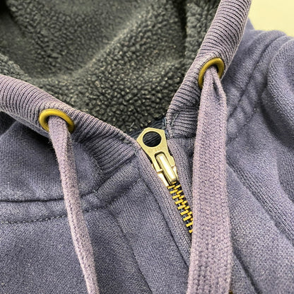 【中古品】【メンズ】 Polo by Ralph Lauren ポロバイラルフローレン MNBLKNIM1C00082 90S BOA LINER ZIP UP HOODED SWEATSHIRT ボア ライナー ジップ アップ フーデッド スウェットシャツ トップス 長袖 146-260428-cs-12-izu サイズ：M カラー：ネイビー 万代Net店