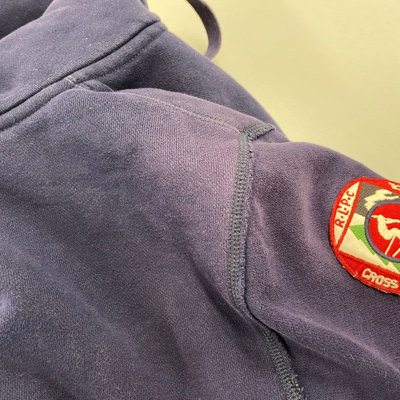 【中古品】【メンズ】 Polo by Ralph Lauren ポロバイラルフローレン MNBLKNIM1C00082 90S BOA LINER ZIP UP HOODED SWEATSHIRT ボア ライナー ジップ アップ フーデッド スウェットシャツ トップス 長袖 146-260428-cs-12-izu サイズ：M カラー：ネイビー 万代Net店