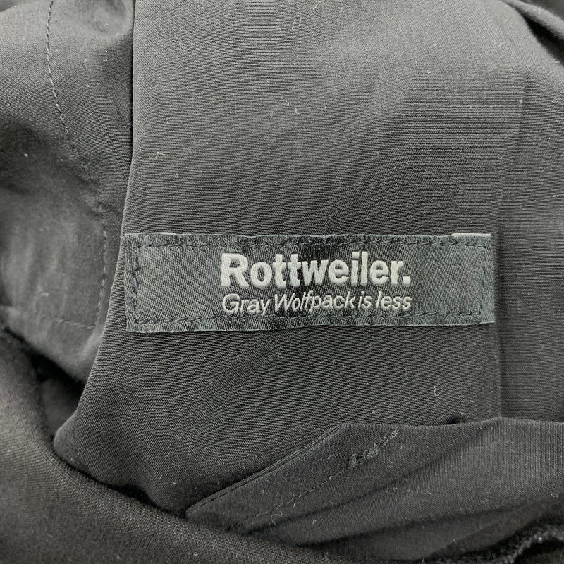 【中古品】【メンズ】 ROTTWEILER ロットワイラー RW23S0303 B.D SLACKS スラックス パンツ ボトムス 153-260429-kh-18-izu サイズ：XL カラー：ブラック 万代Net店