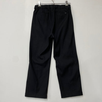 【中古品】【メンズ】 DELUXE デラックス 26SD4263 ZOOT ズート ストレート ピンタックパンツ ズボン ボトムス 153-260427-ya-12-izu サイズ：L カラー：BLACK 万代Net店