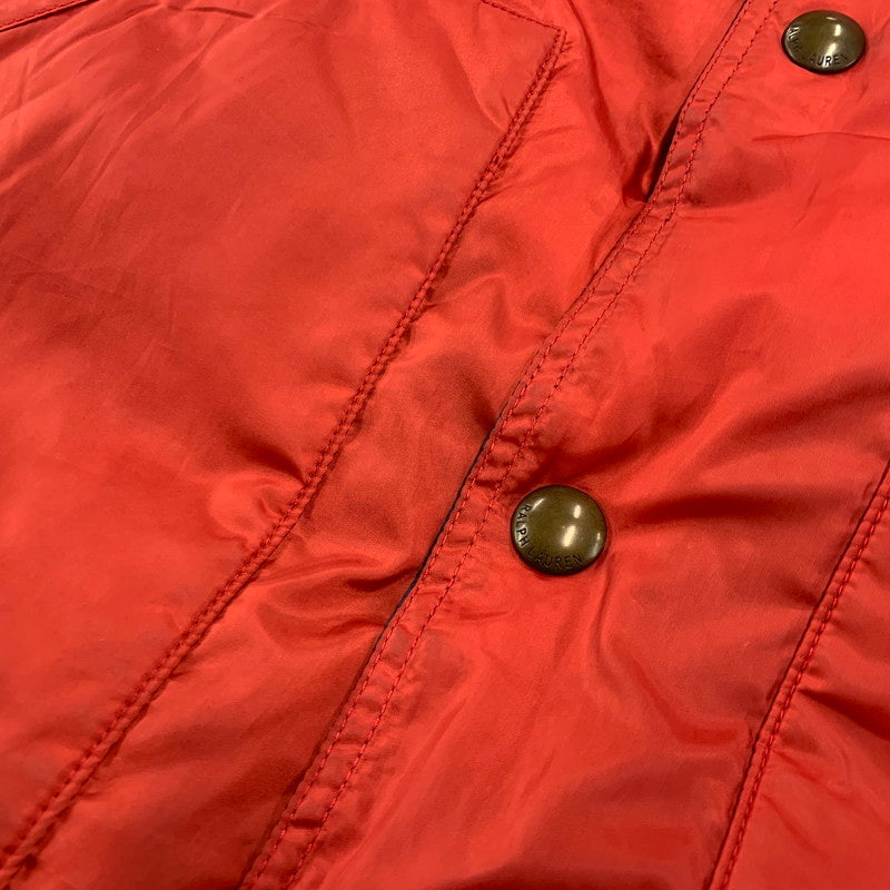 【中古品】【メンズ】 POLO RALPH LAUREN ポロ・ラルフローレン 1466740NRDV REVERSIBLE DOWN VEST リバーシブル ダウンベスト アウター 147-260429-kh-07-izu サイズ：M カラー：レッド×ネイビー 万代Net店