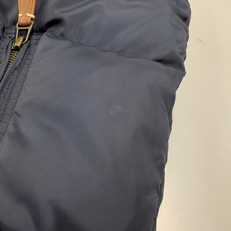 【中古品】【メンズ】 POLO RALPH LAUREN ポロ・ラルフローレン 1466740NRDV REVERSIBLE DOWN VEST リバーシブル ダウンベスト アウター 147-260429-kh-07-izu サイズ：M カラー：レッド×ネイビー 万代Net店