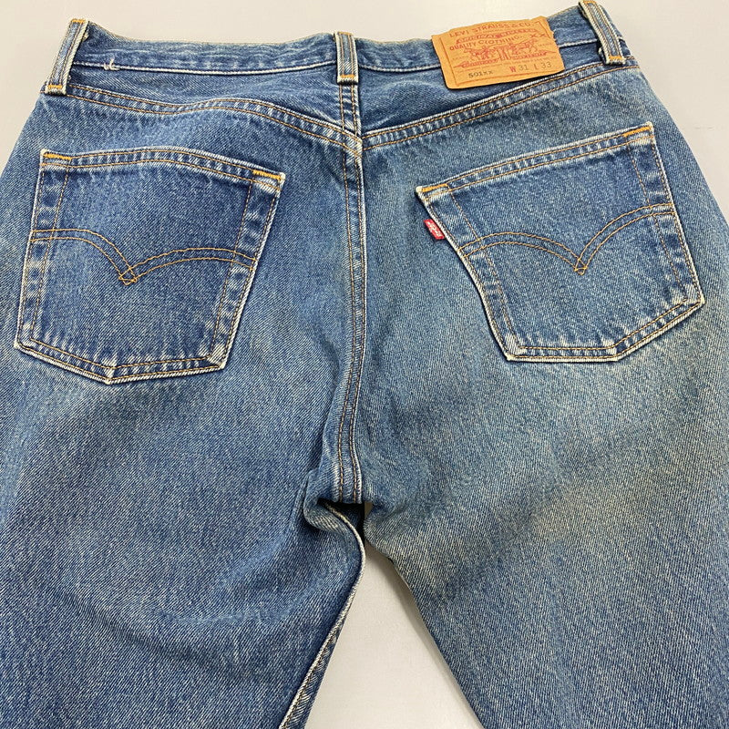 【中古品】【メンズ】 LEVI'S リーバイス 501-0000 刻印524 99年製 USA製 90’S 501XX DENIM PANTS デニム パンツ ズボン ボトムス 157-260427-ya-16-izu サイズ：31×33 カラー：インディゴ 万代Net店