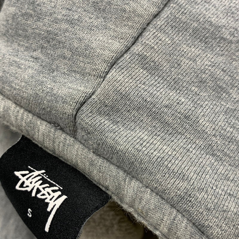 【中古品】【メンズ】 STUSSY ステューシー BASIC LOGO PULLOVER HOODIE ベーシック ロゴ プルオーバー フーディー トップス 長袖 142-260427-ya-09 -izu サイズ：S カラー：GRAY 万代Net店