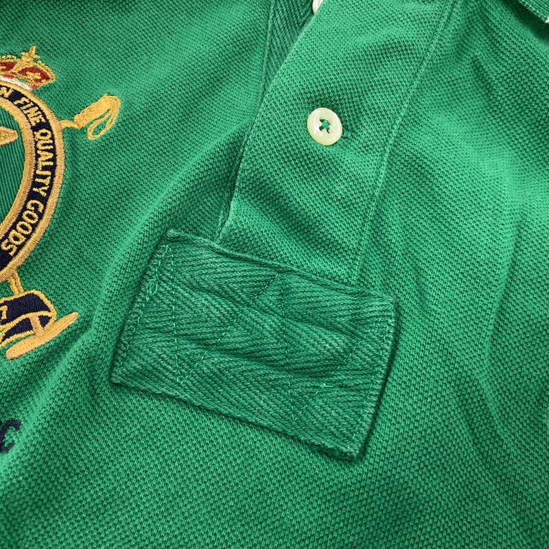 【中古品】【メンズ】 POLO RALPH LAUREN ポロ・ラルフローレン SUMMER CLASSIC 3 BIG PONY POLO SHIRT サマー クラシック ビッグポニー ポロシャツ トップス 147-260429-kh-13-izu サイズ：S カラー：グリーン 万代Net店