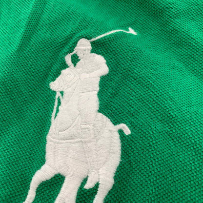 【中古品】【メンズ】 POLO RALPH LAUREN ポロ・ラルフローレン SUMMER CLASSIC 3 BIG PONY POLO SHIRT サマー クラシック ビッグポニー ポロシャツ トップス 147-260429-kh-13-izu サイズ：S カラー：グリーン 万代Net店